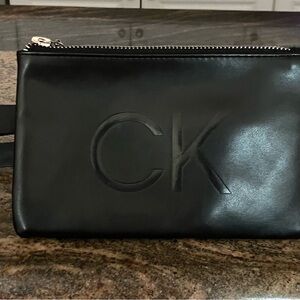 Calvin Klein NEW Black Belt Bag  cross body for women or men.